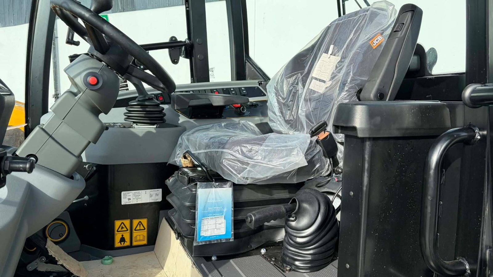 Radlader Türe ait JCB 409 Agri, Gebrauchtmaschine içinde Mariager (resim 11)
