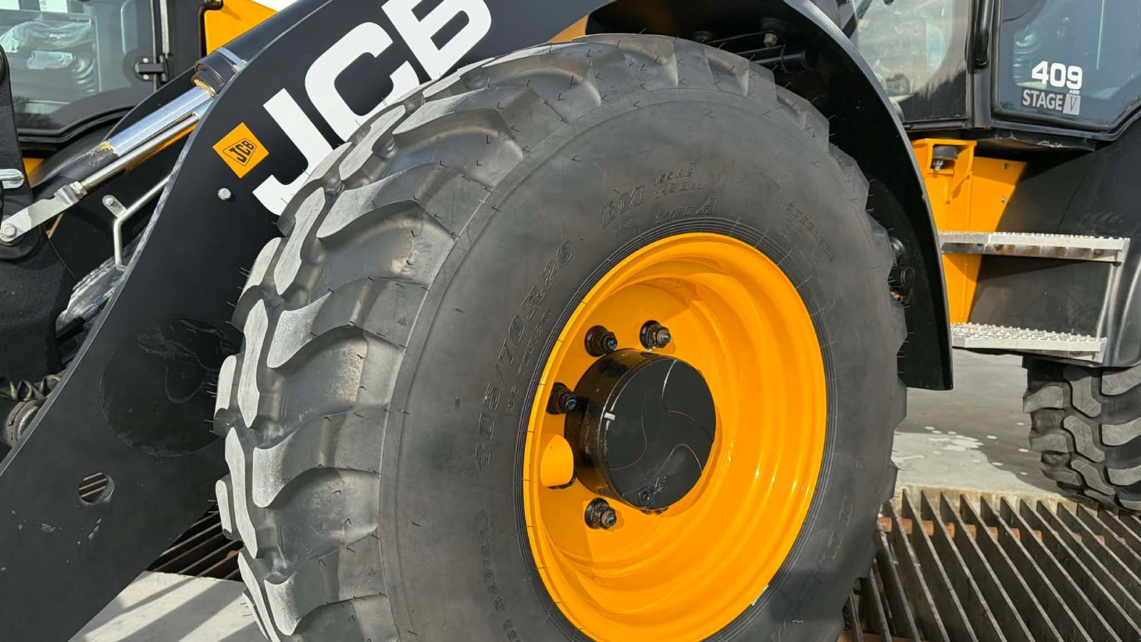 Radlader типа JCB 409 Agri, Gebrauchtmaschine в Mariager (Фотография 10)