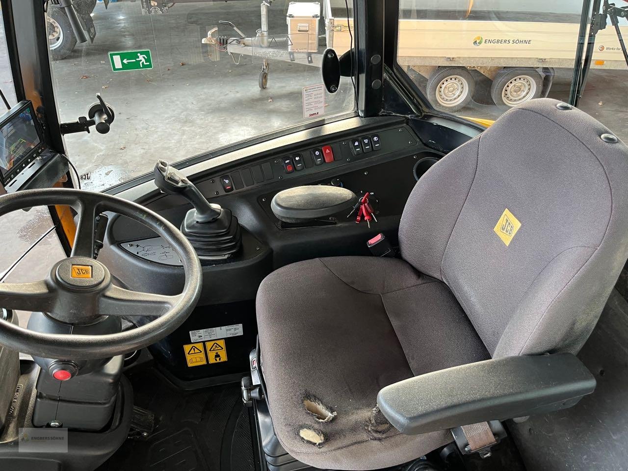 Radlader tipa JCB 409 Agri, Gebrauchtmaschine u Twist - Rühlerfeld (Slika 10)