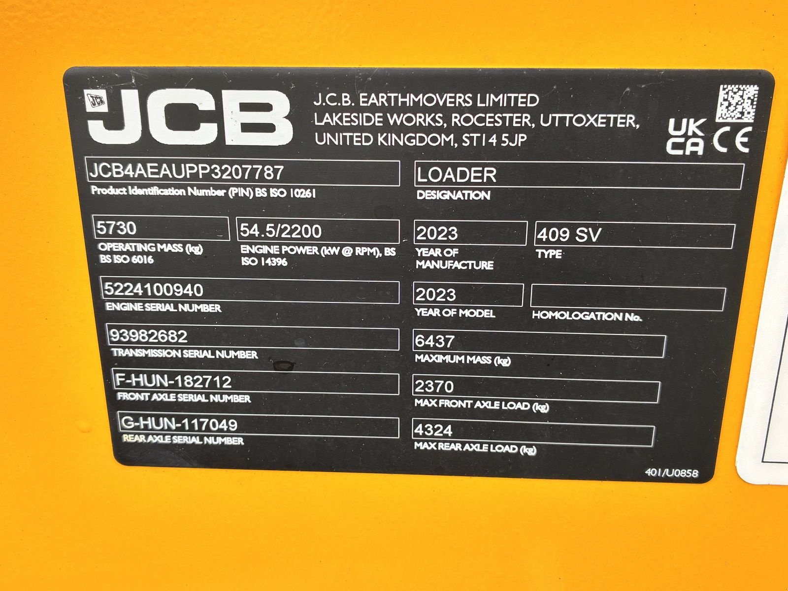 Radlader du type JCB 409 Agri, Gebrauchtmaschine en Villach (Photo 9)