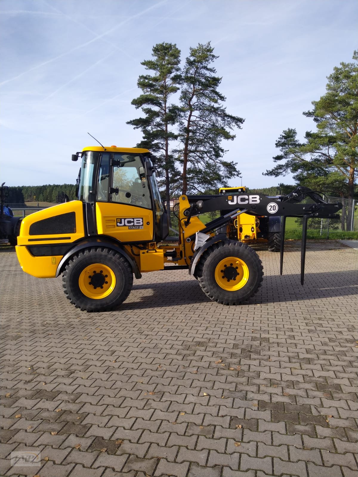 Radlader типа JCB 409 Demo, Gebrauchtmaschine в Pegnitz (Фотография 4)