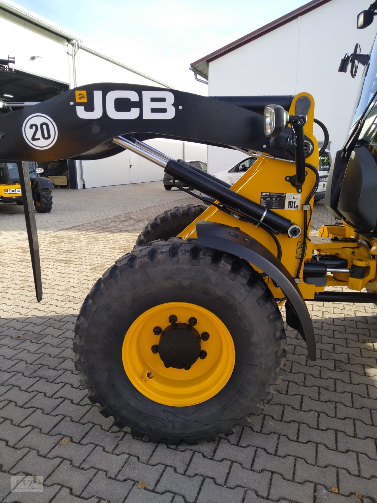 Radlader типа JCB 409 Demo, Gebrauchtmaschine в Pegnitz (Фотография 7)