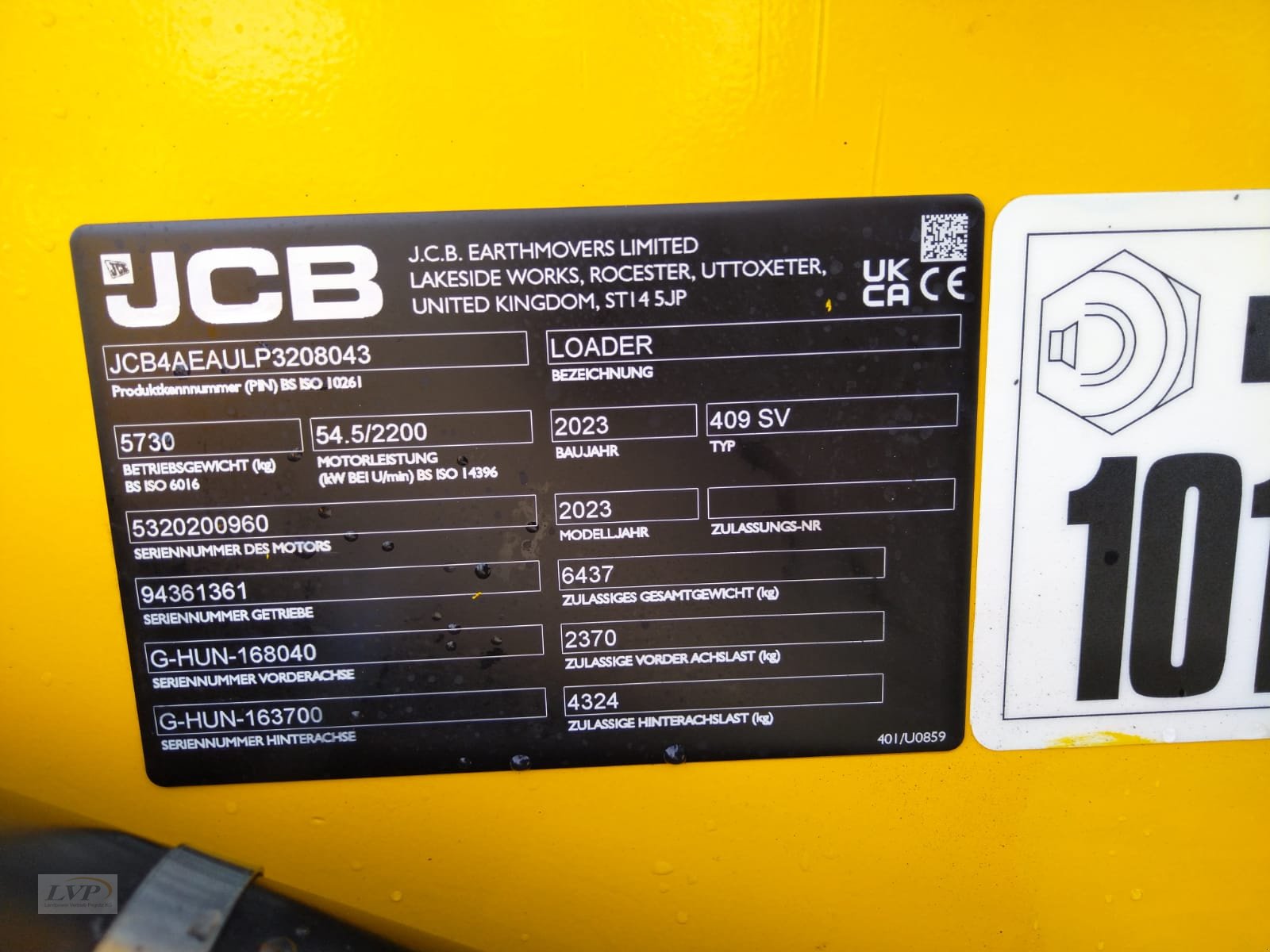 Radlader типа JCB 409 Demo, Gebrauchtmaschine в Pegnitz (Фотография 17)