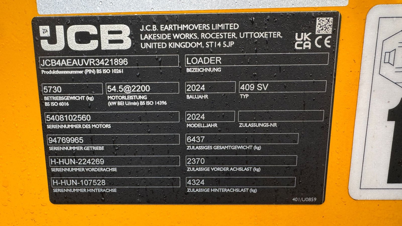 Radlader of the type JCB 409 KUN 18 TIMER!, Gebrauchtmaschine in Nørager (Picture 18)