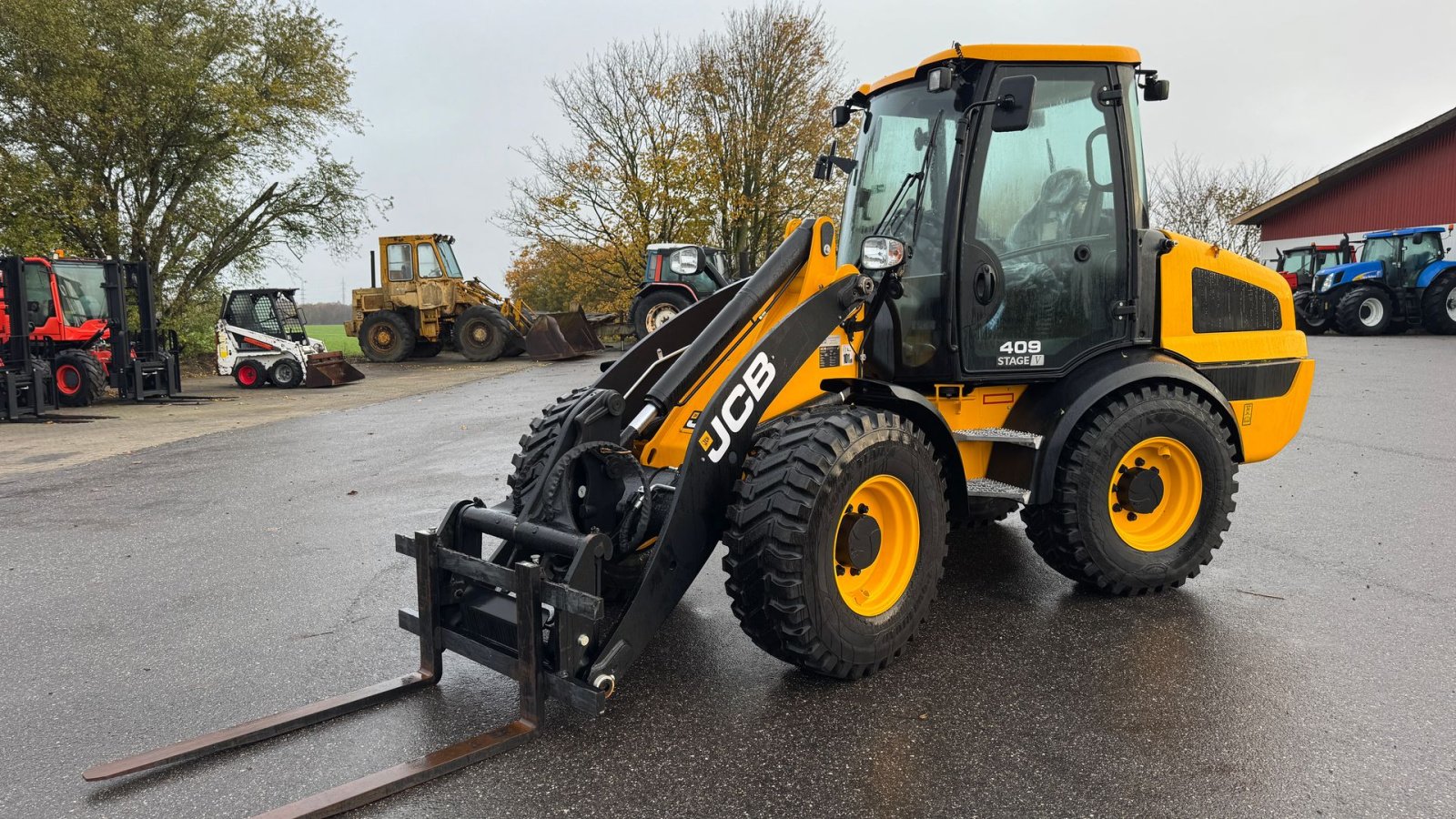 Radlader tip JCB 409 KUN 18 TIMER!, Gebrauchtmaschine in Nørager (Poză 1)