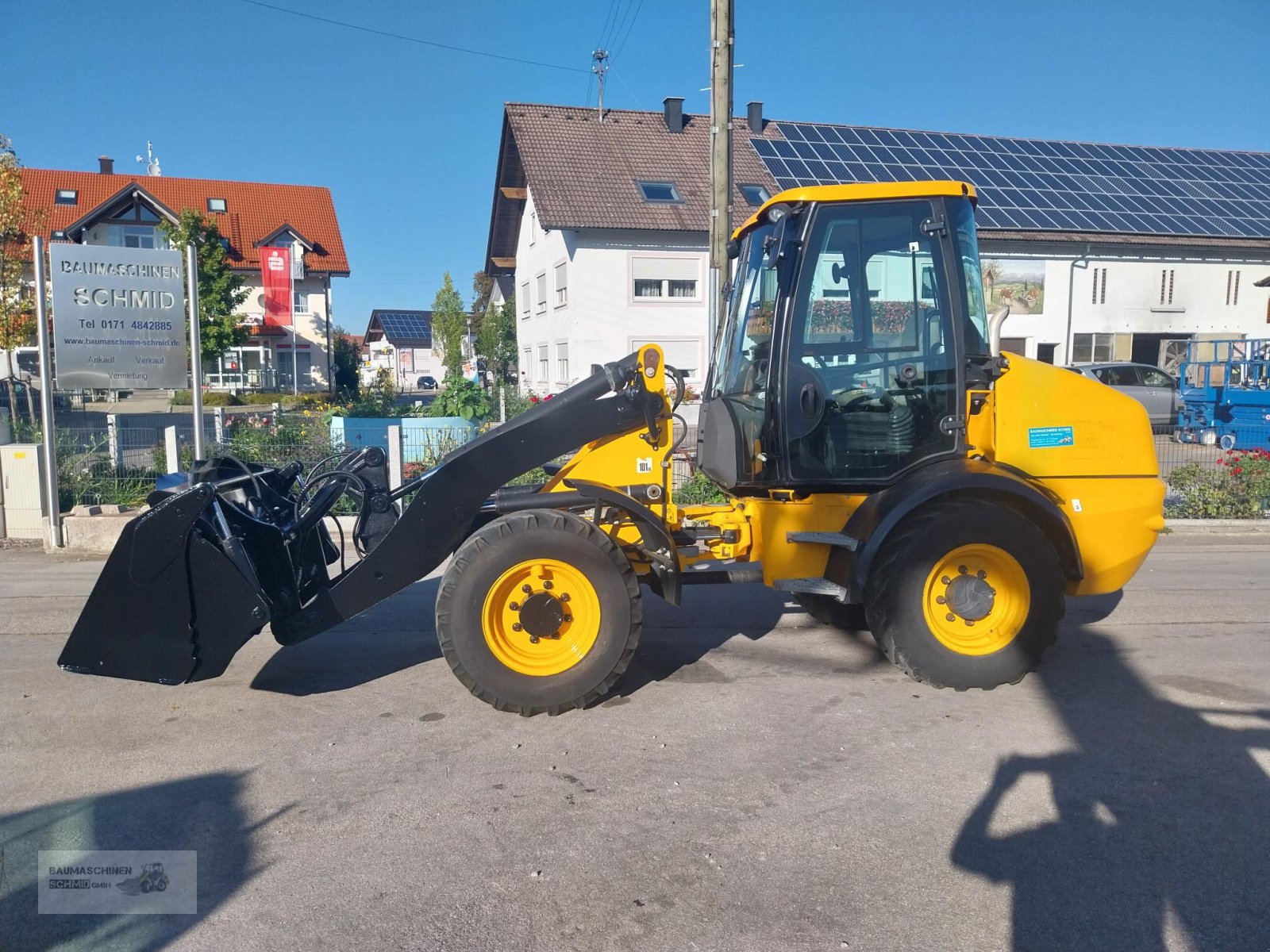 Radlader des Typs JCB 409, Gebrauchtmaschine in Stetten (Bild 1)