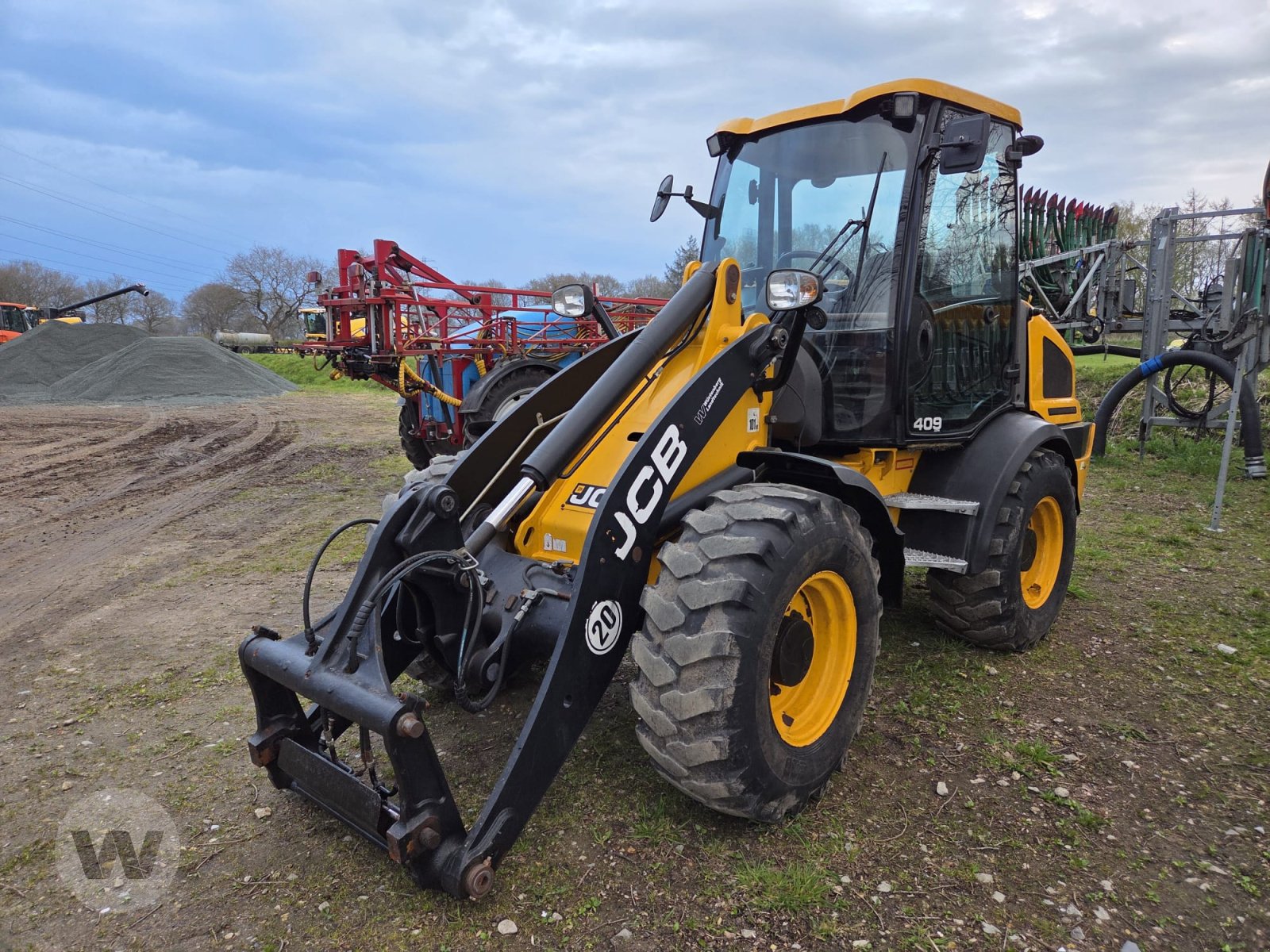 Radlader za tip JCB 409, Gebrauchtmaschine u Börm (Slika 1)