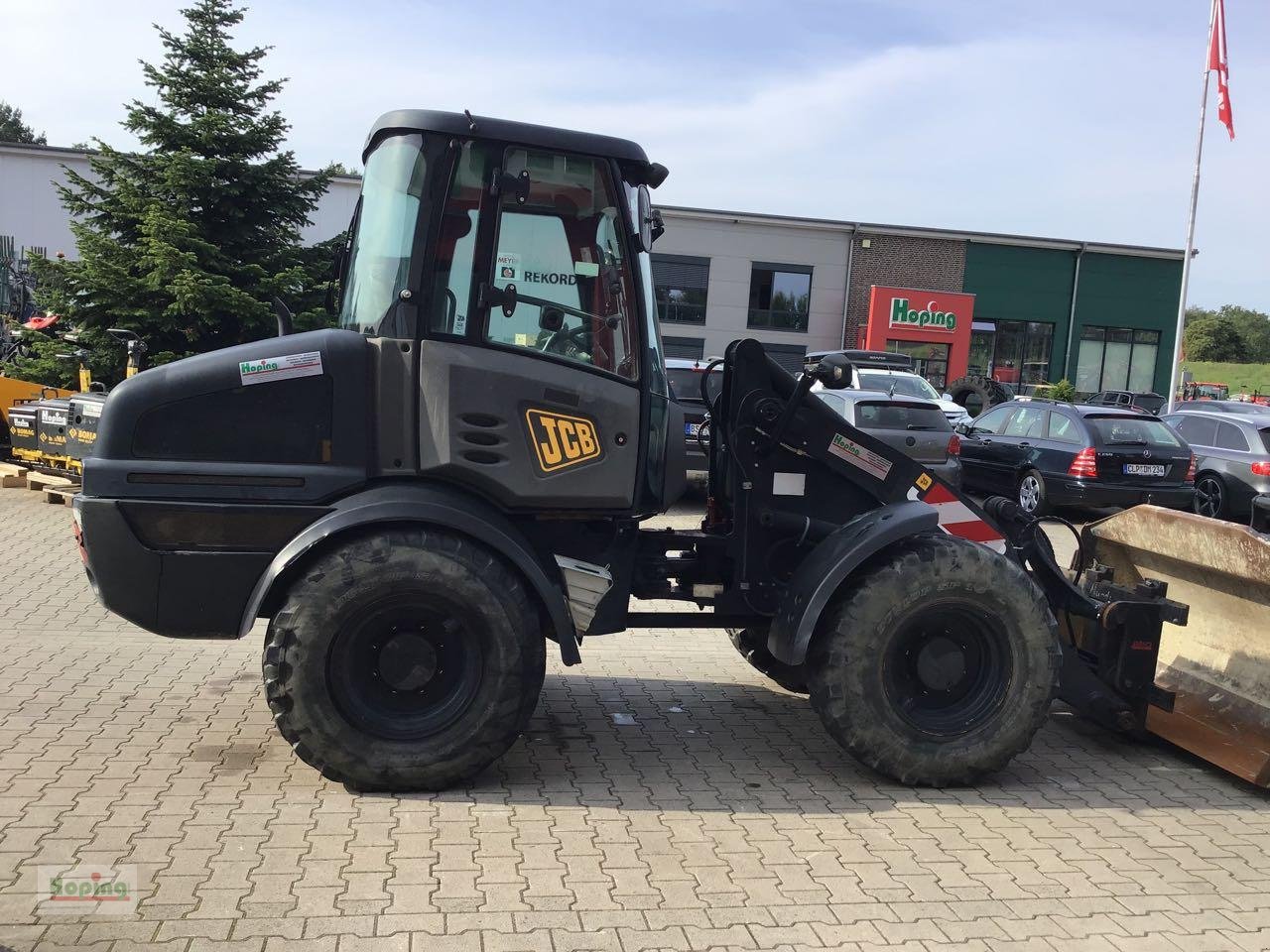 Radlader tip JCB 409, Gebrauchtmaschine in Bakum (Poză 5)