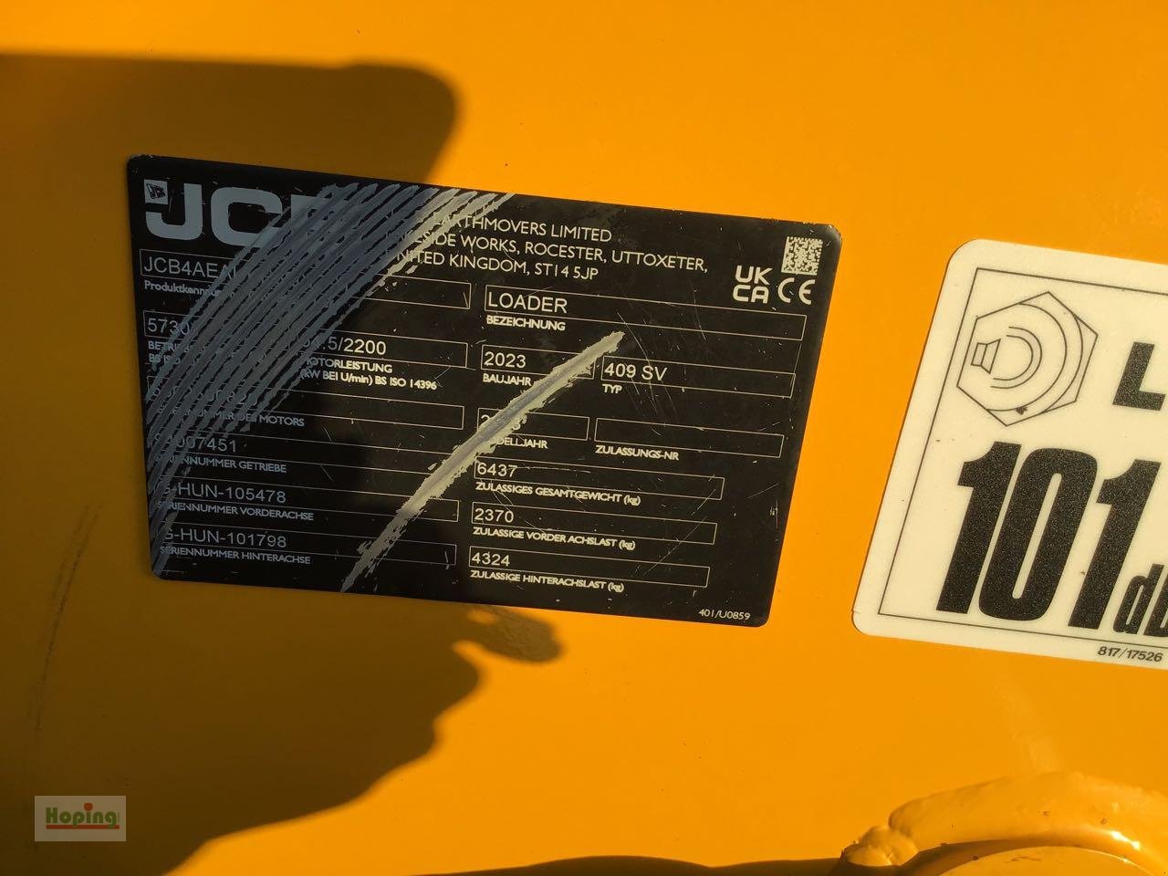 Radlader of the type JCB 409, Gebrauchtmaschine in Bakum (Picture 12)