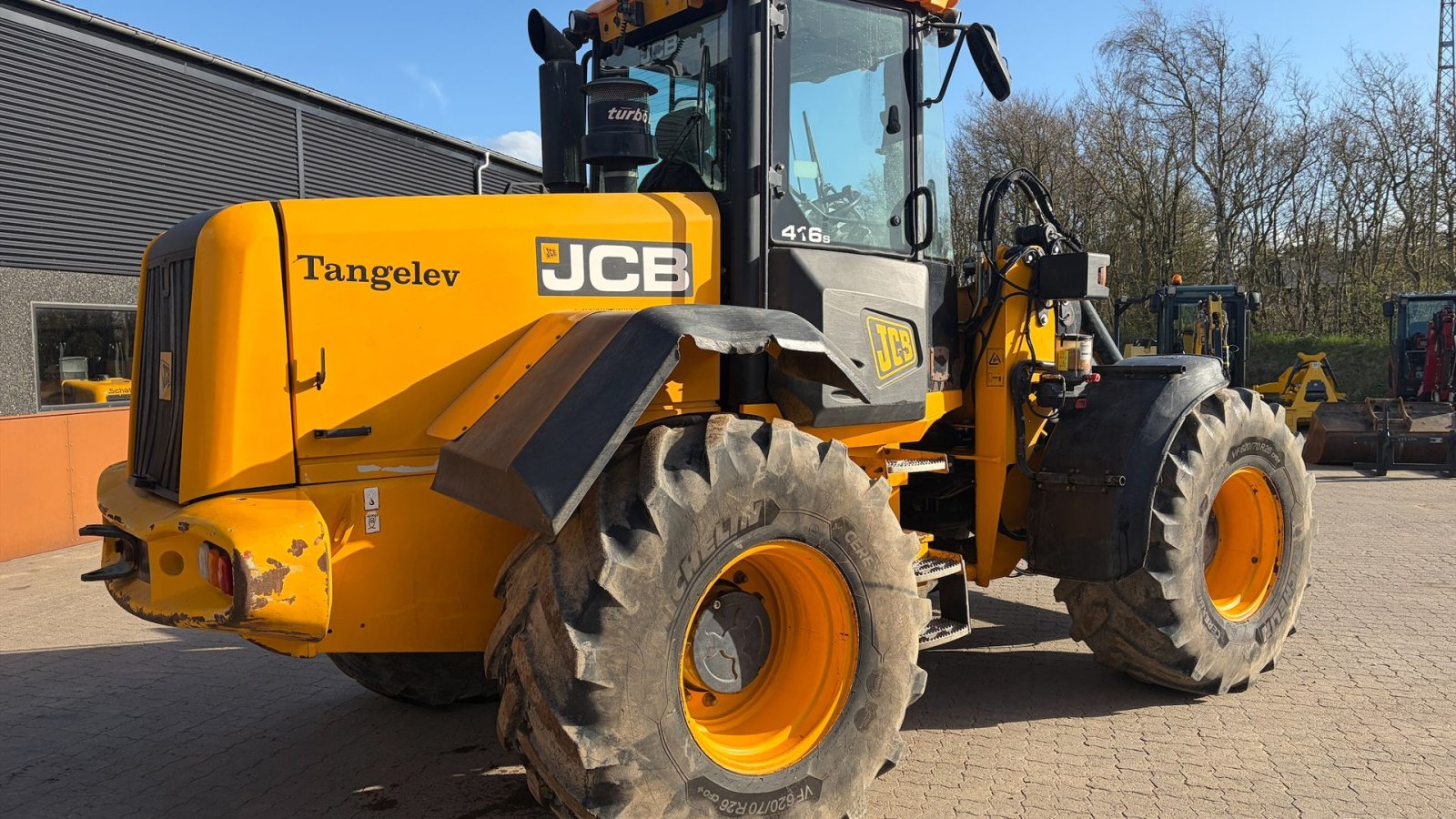 Radlader типа JCB 416 S, Gebrauchtmaschine в Roslev (Фотография 5)