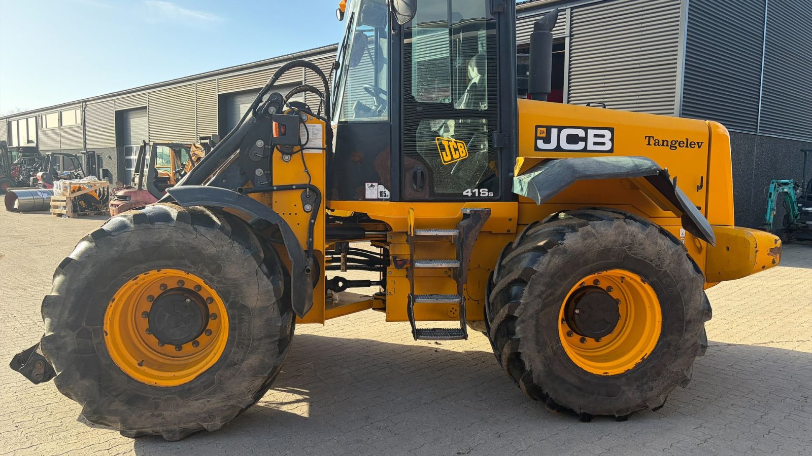 Radlader типа JCB 416 S, Gebrauchtmaschine в Roslev (Фотография 2)