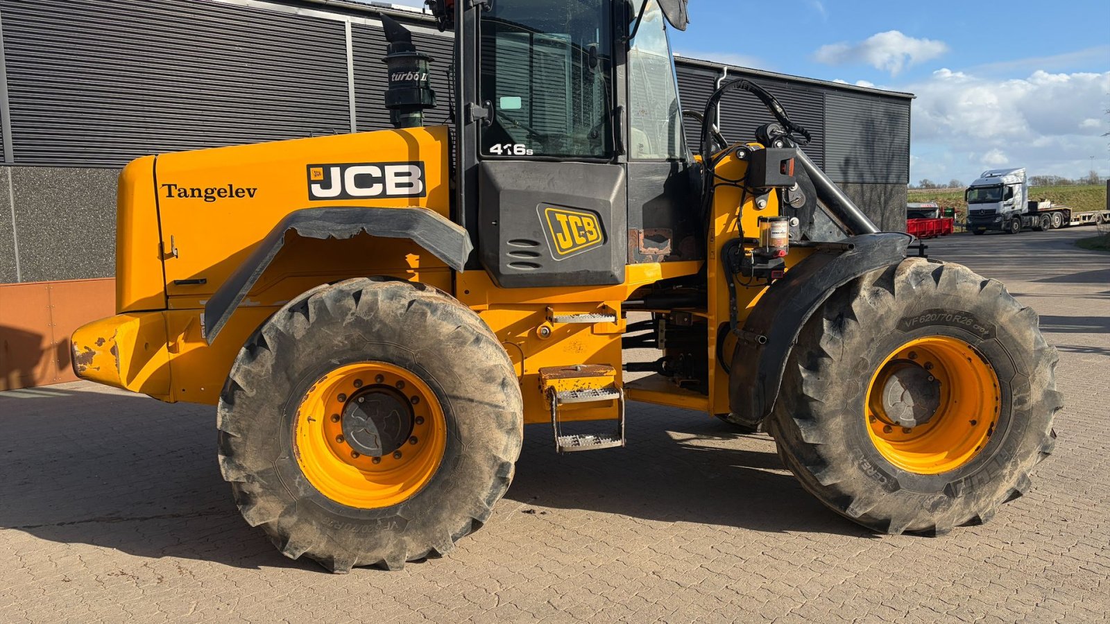 Radlader типа JCB 416 S, Gebrauchtmaschine в Roslev (Фотография 7)