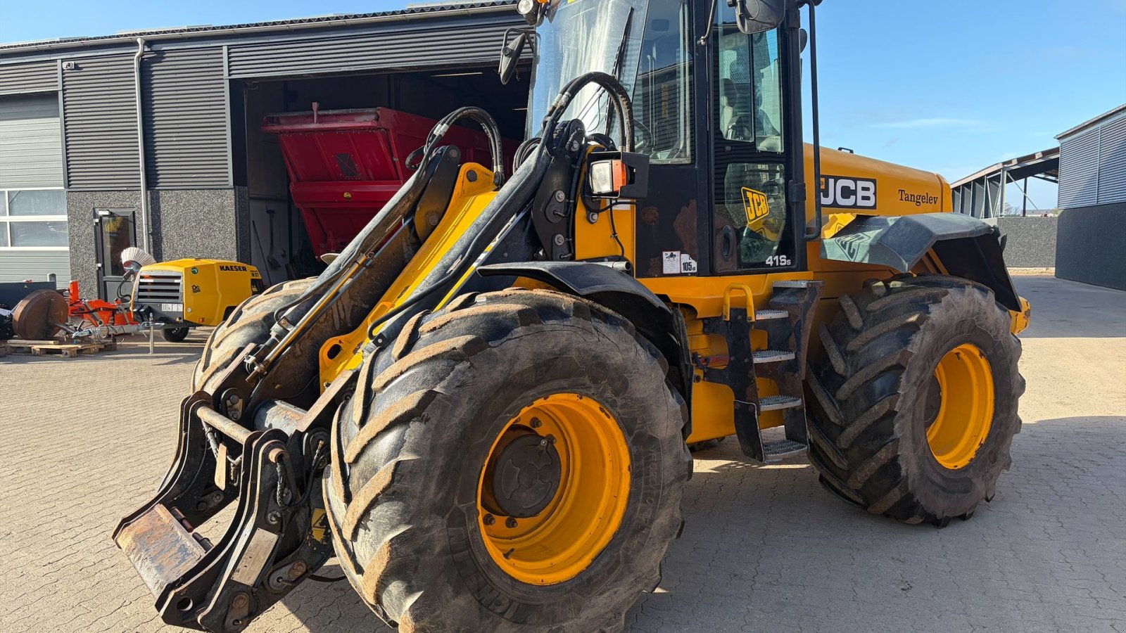 Radlader типа JCB 416 S, Gebrauchtmaschine в Roslev (Фотография 1)