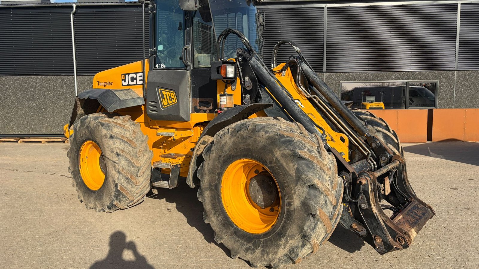 Radlader типа JCB 416 S, Gebrauchtmaschine в Roslev (Фотография 8)