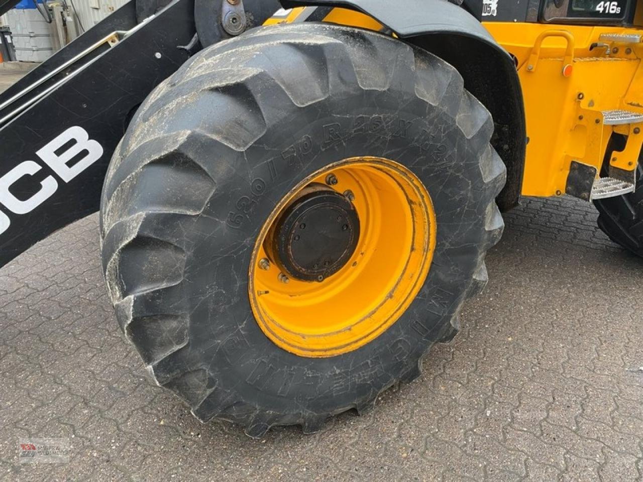 Radlader des Typs JCB 416S FARM MASTER 6-GANG / 165 PS, Gebrauchtmaschine in Oyten (Bild 7)