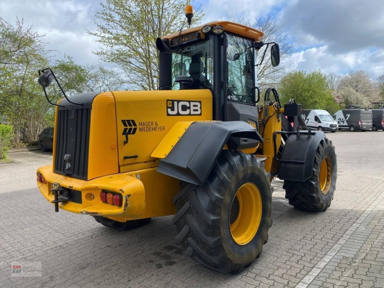 Radlader tip JCB 416S FARM MASTER, Gebrauchtmaschine in Oyten (Poză 4)