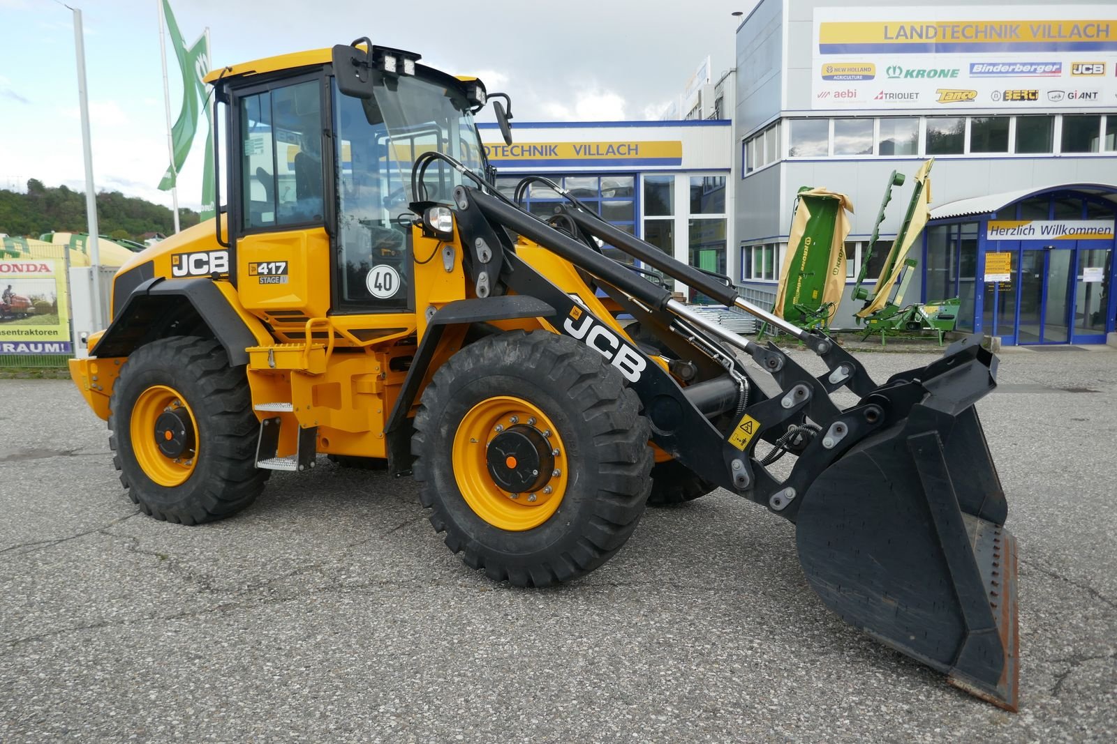 Radlader typu JCB 417 HT, Gebrauchtmaschine v Villach (Obrázek 5)