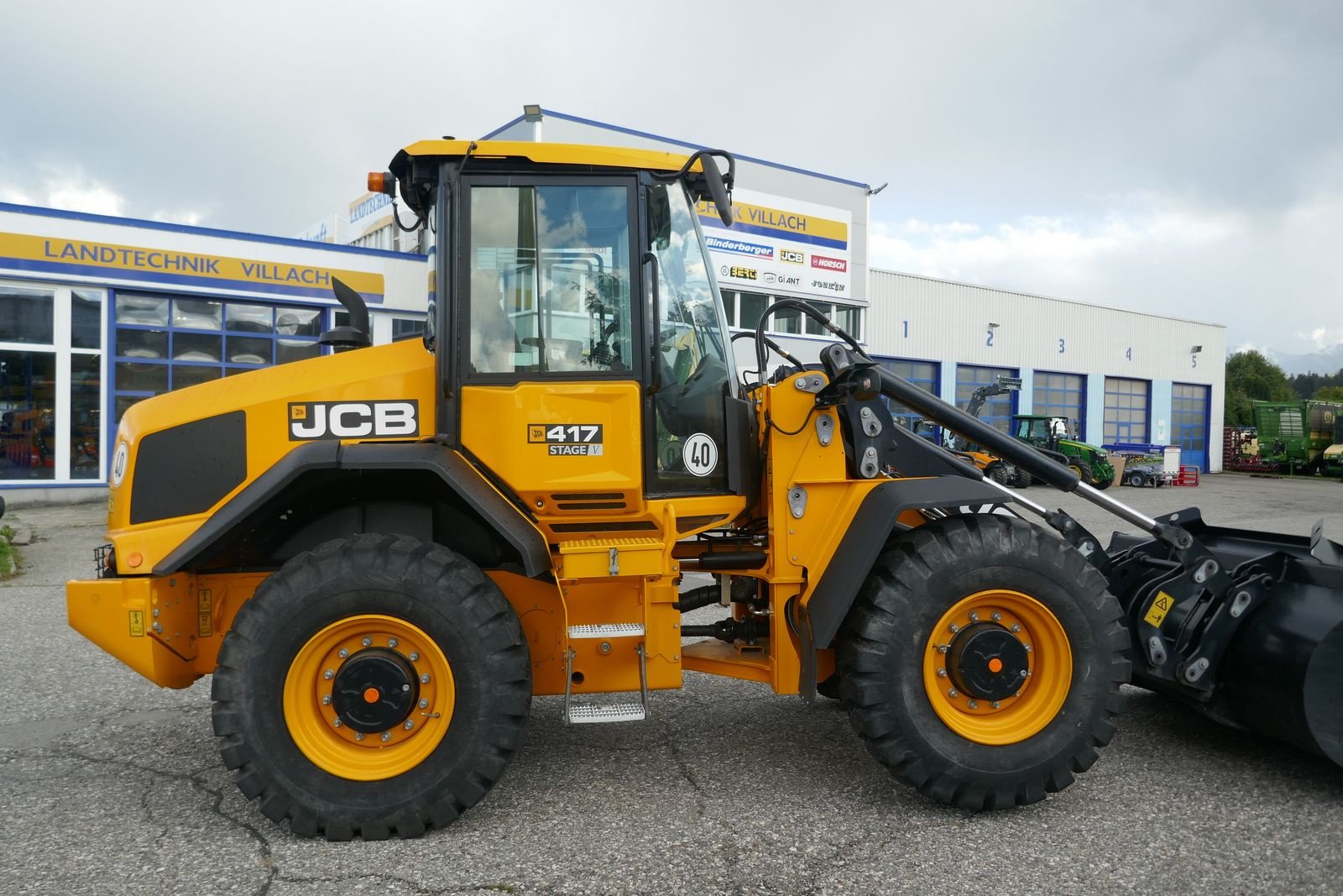 Radlader typu JCB 417 HT, Gebrauchtmaschine v Villach (Obrázek 3)