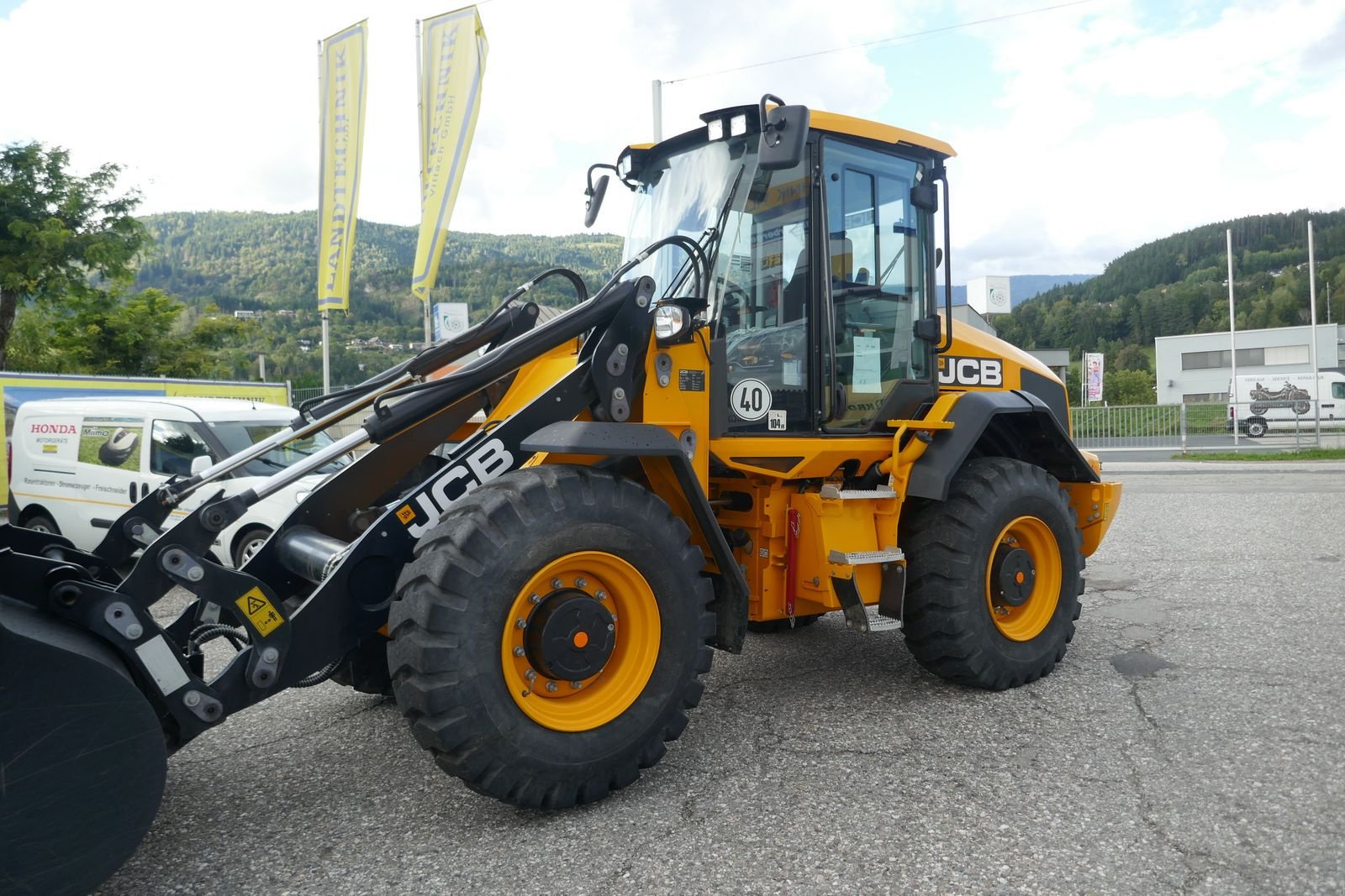 Radlader typu JCB 417 HT, Gebrauchtmaschine v Villach (Obrázek 1)