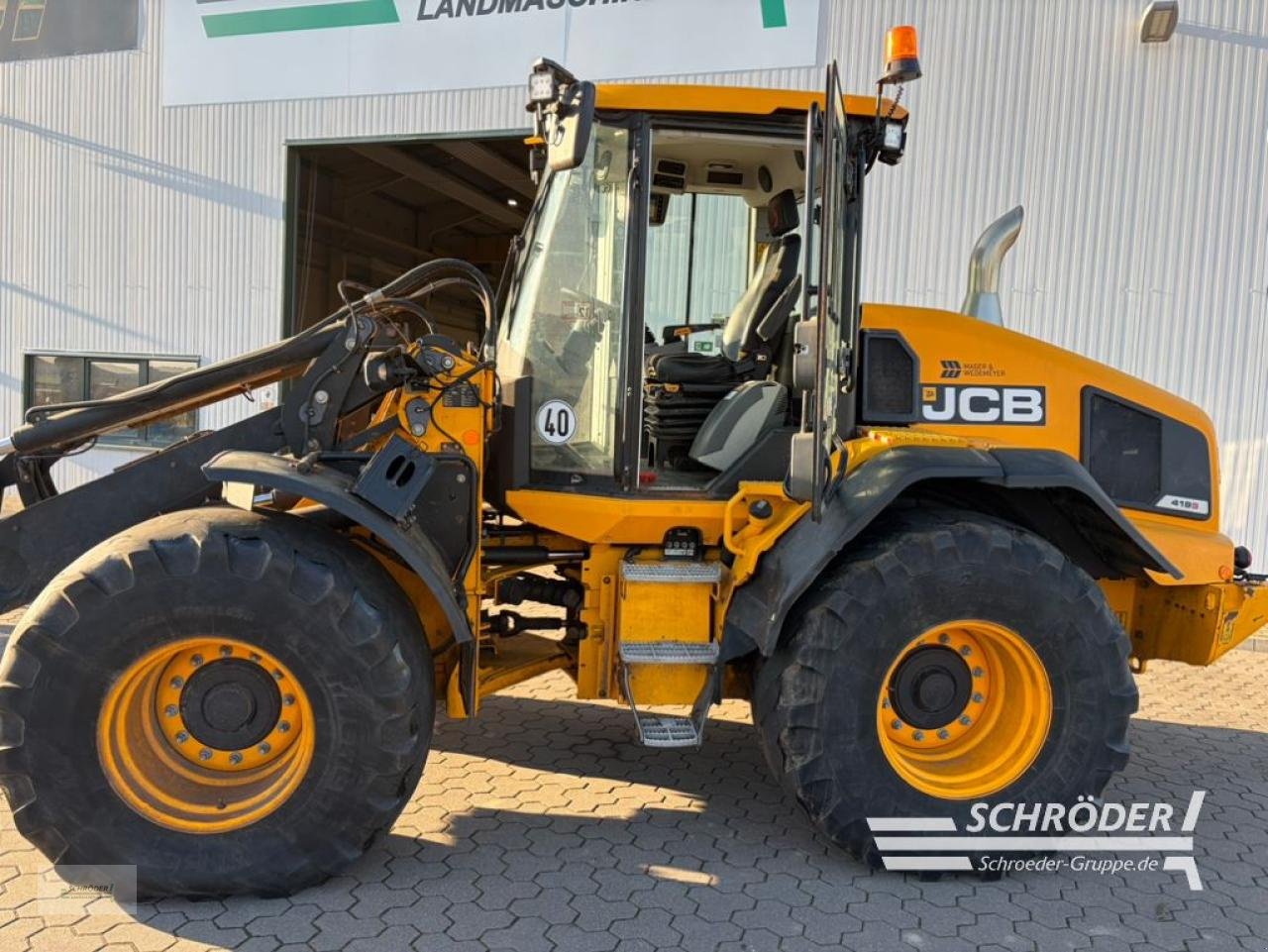 Radlader του τύπου JCB 419 S-5, Gebrauchtmaschine σε Leizen (Φωτογραφία 9)