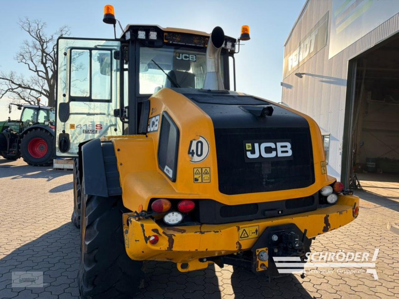 Radlader του τύπου JCB 419 S-5, Gebrauchtmaschine σε Leizen (Φωτογραφία 11)