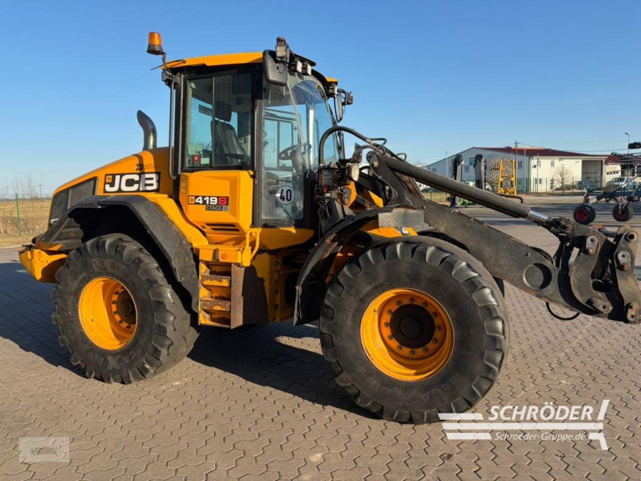 Radlader του τύπου JCB 419 S-5, Gebrauchtmaschine σε Leizen (Φωτογραφία 14)