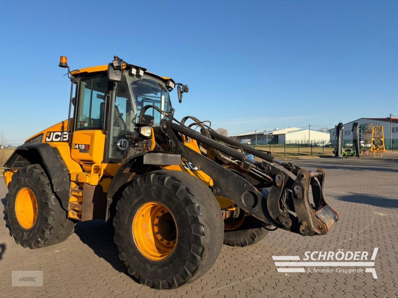 Radlader του τύπου JCB 419 S-5, Gebrauchtmaschine σε Leizen (Φωτογραφία 15)