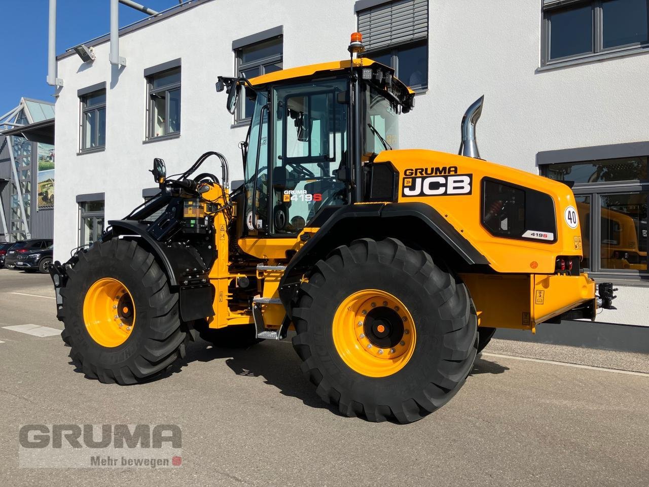 Radlader of the type JCB 419 S S5, Neumaschine in Friedberg-Derching (Picture 4)