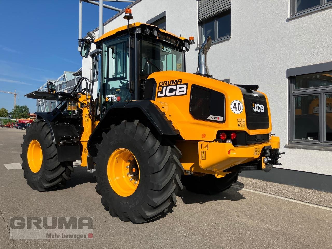 Radlader of the type JCB 419 S S5, Neumaschine in Friedberg-Derching (Picture 5)
