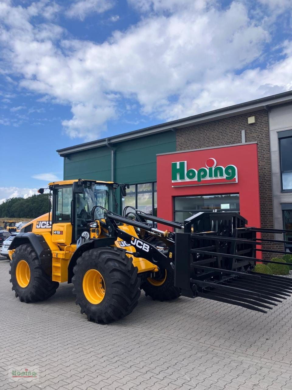 Radlader of the type JCB 419 S, Neumaschine in Bakum (Picture 1)