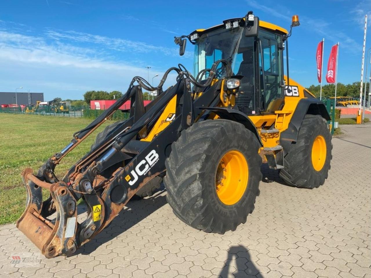Radlader des Typs JCB 419S AGRI SUPER HIGH LIFT, Gebrauchtmaschine in Oyten (Bild 1)