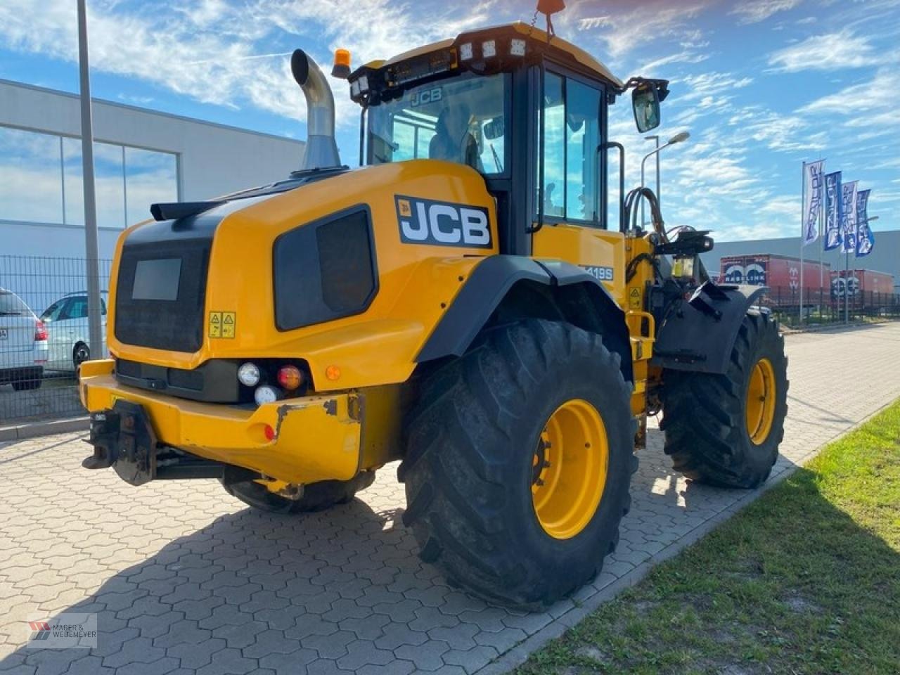 Radlader des Typs JCB 419S AGRI SUPER HIGH LIFT, Gebrauchtmaschine in Oyten (Bild 5)