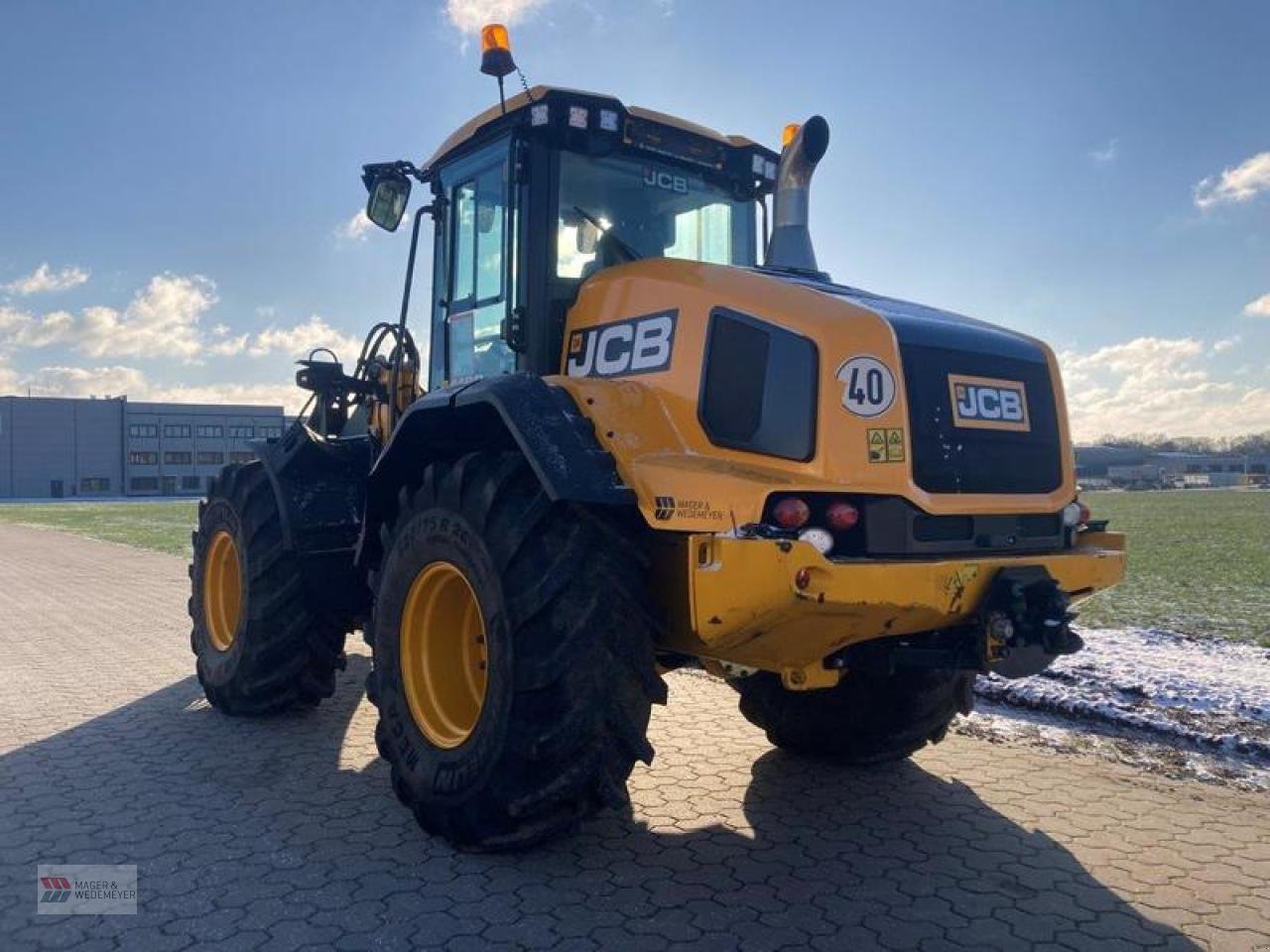 Radlader des Typs JCB 419S AGRI, Gebrauchtmaschine in Oyten (Bild 7)