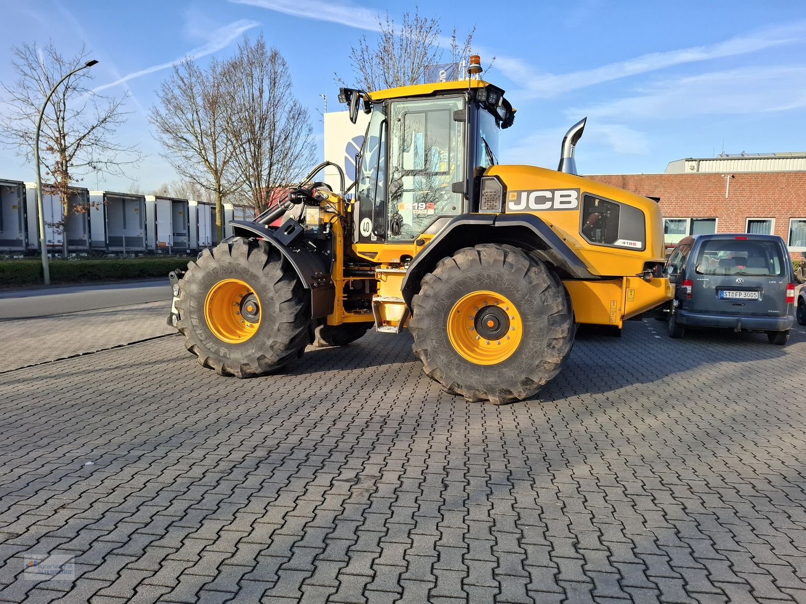 Radlader tipa JCB 419S Stufe V / 419 S, Vorführmaschine u Altenberge (Slika 10)