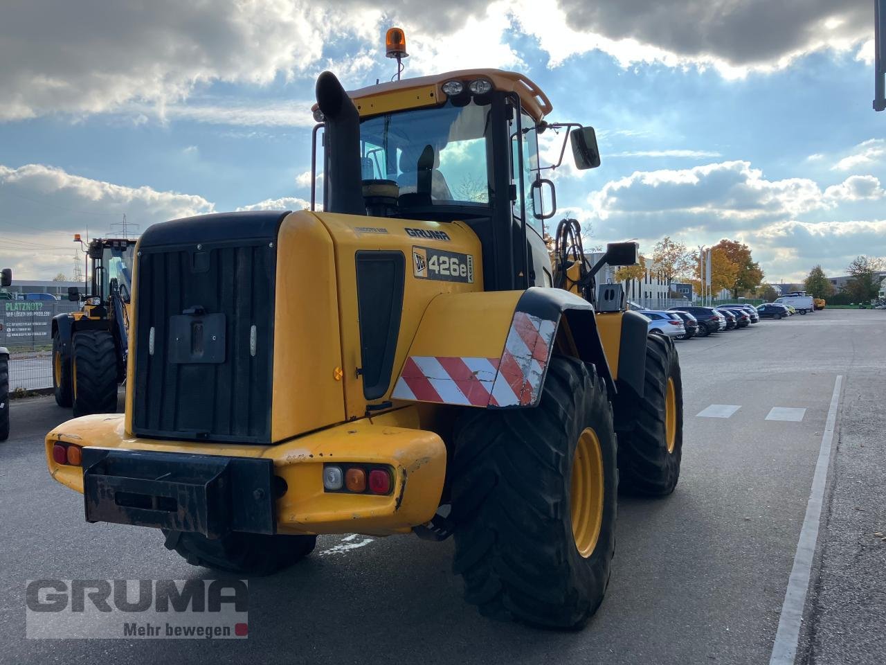 Radlader des Typs JCB 426e HT Agri, Gebrauchtmaschine in Friedberg-Derching (Bild 4)
