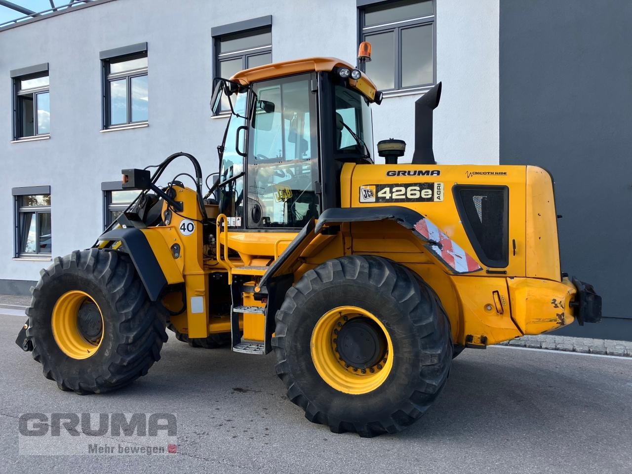 Radlader des Typs JCB 426e HT Agri, Gebrauchtmaschine in Friedberg-Derching (Bild 7)