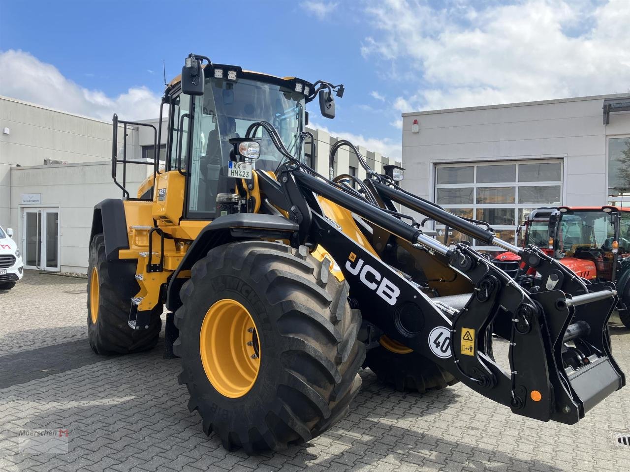 Radlader del tipo JCB 427 AG, Gebrauchtmaschine en Tönisvorst (Imagen 2)