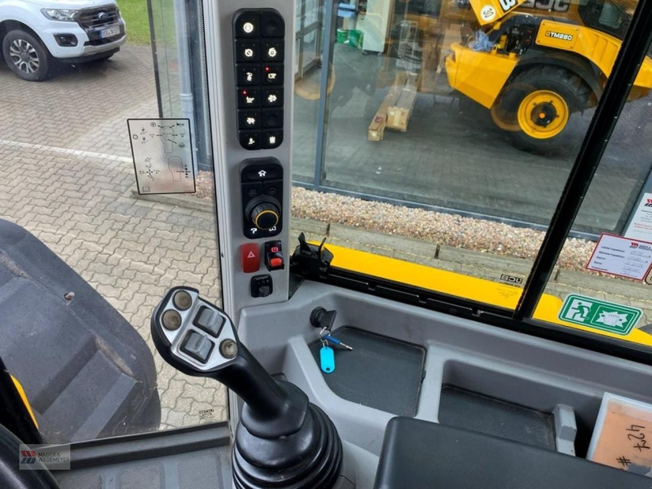 Radlader типа JCB 427 AGRI, Neumaschine в Oyten (Фотография 8)