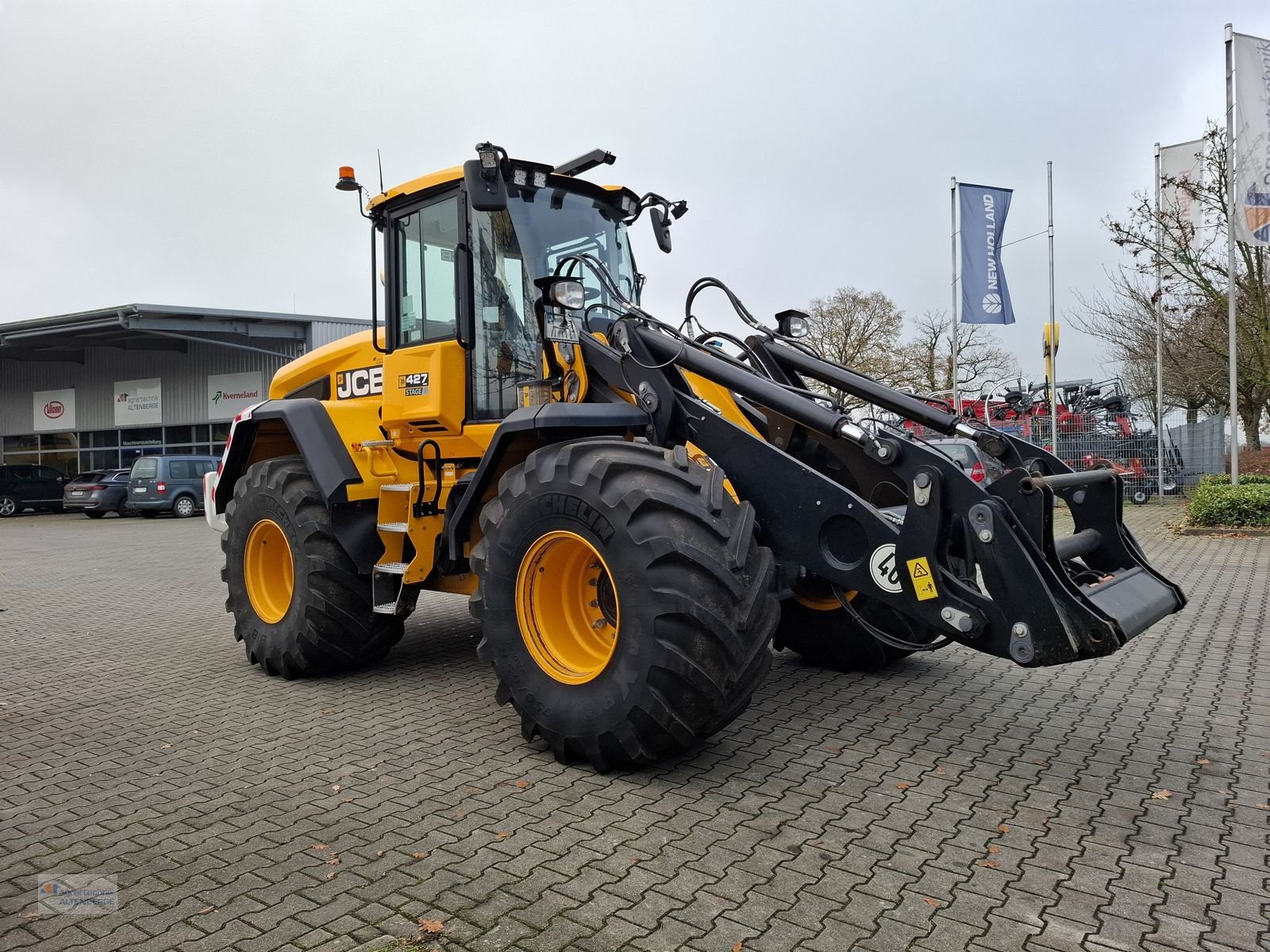 Radlader des Typs JCB 427 Agri, Vorführmaschine in Altenberge (Bild 4)