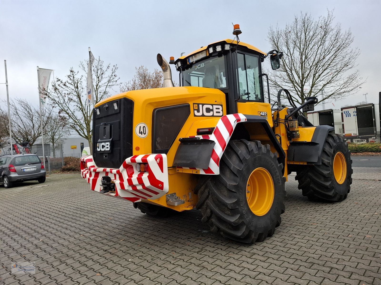 Radlader des Typs JCB 427 Agri, Vorführmaschine in Altenberge (Bild 5)