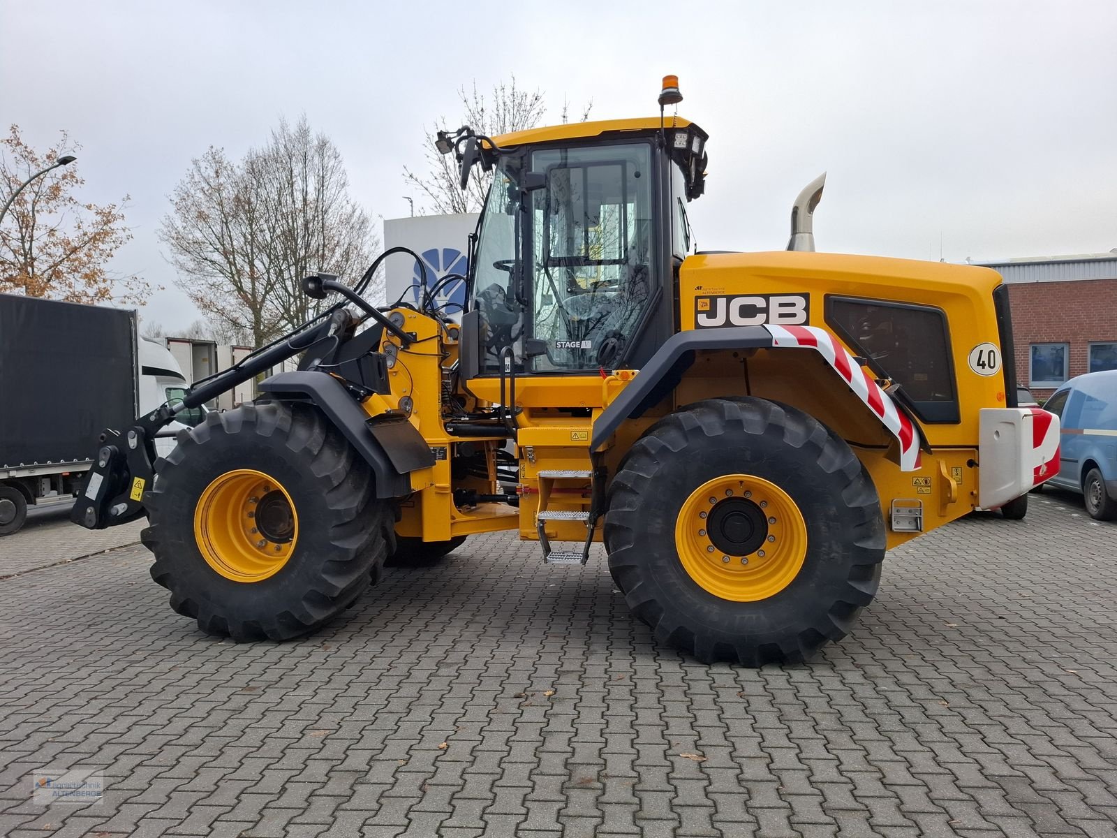 Radlader des Typs JCB 427 Agri, Vorführmaschine in Altenberge (Bild 9)