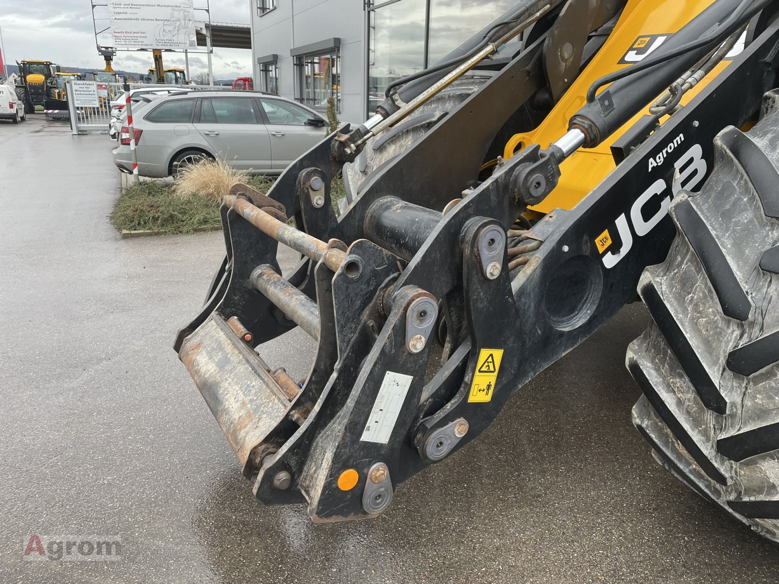 Radlader des Typs JCB 427 HT Agri, Gebrauchtmaschine in Meißenheim-Kürzell (Bild 10)