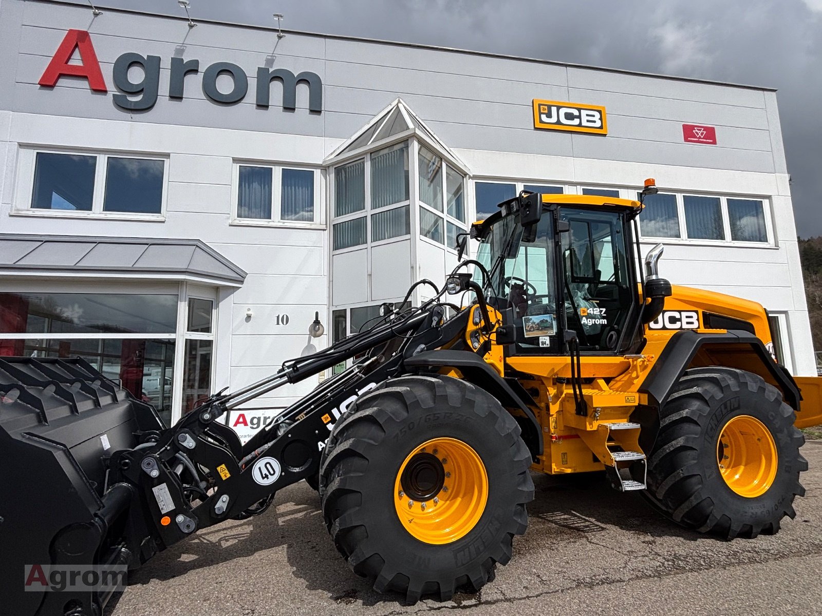 Radlader a típus JCB 427 HT Agri, Neumaschine ekkor: Gesingen (Kép 1)