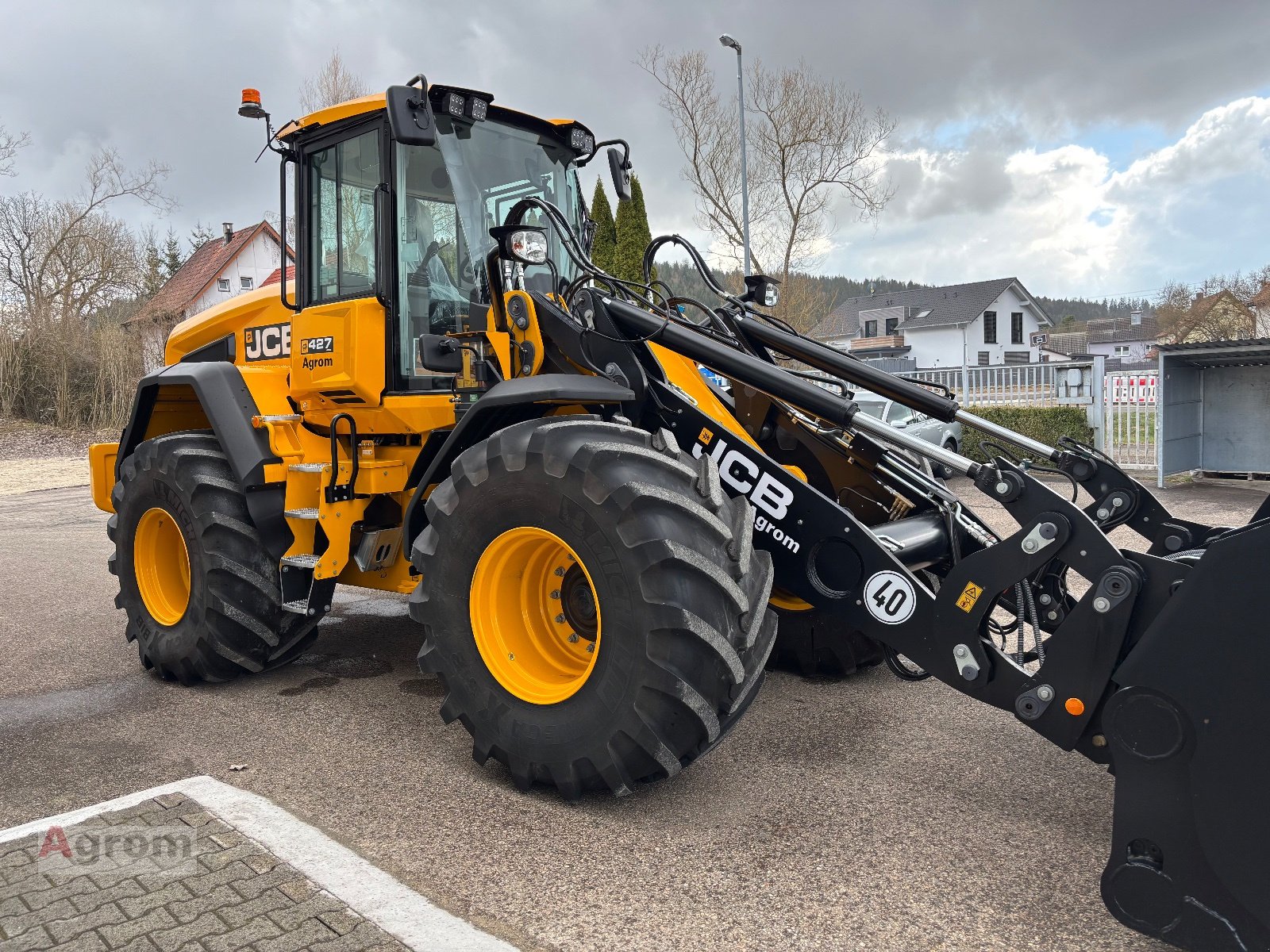 Radlader del tipo JCB 427 HT Agri, Neumaschine en Gesingen (Imagen 2)