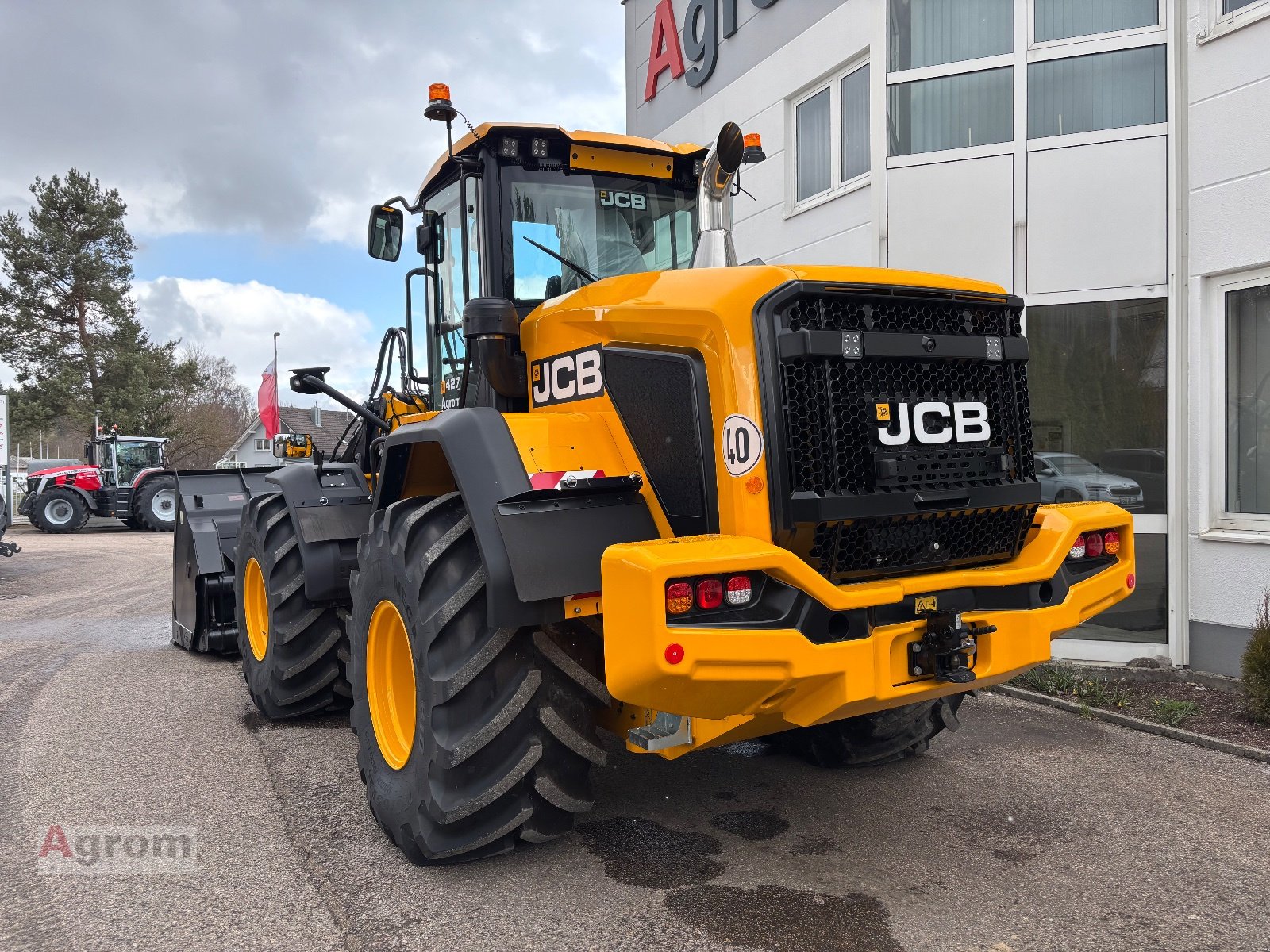Radlader del tipo JCB 427 HT Agri, Neumaschine en Gesingen (Imagen 3)