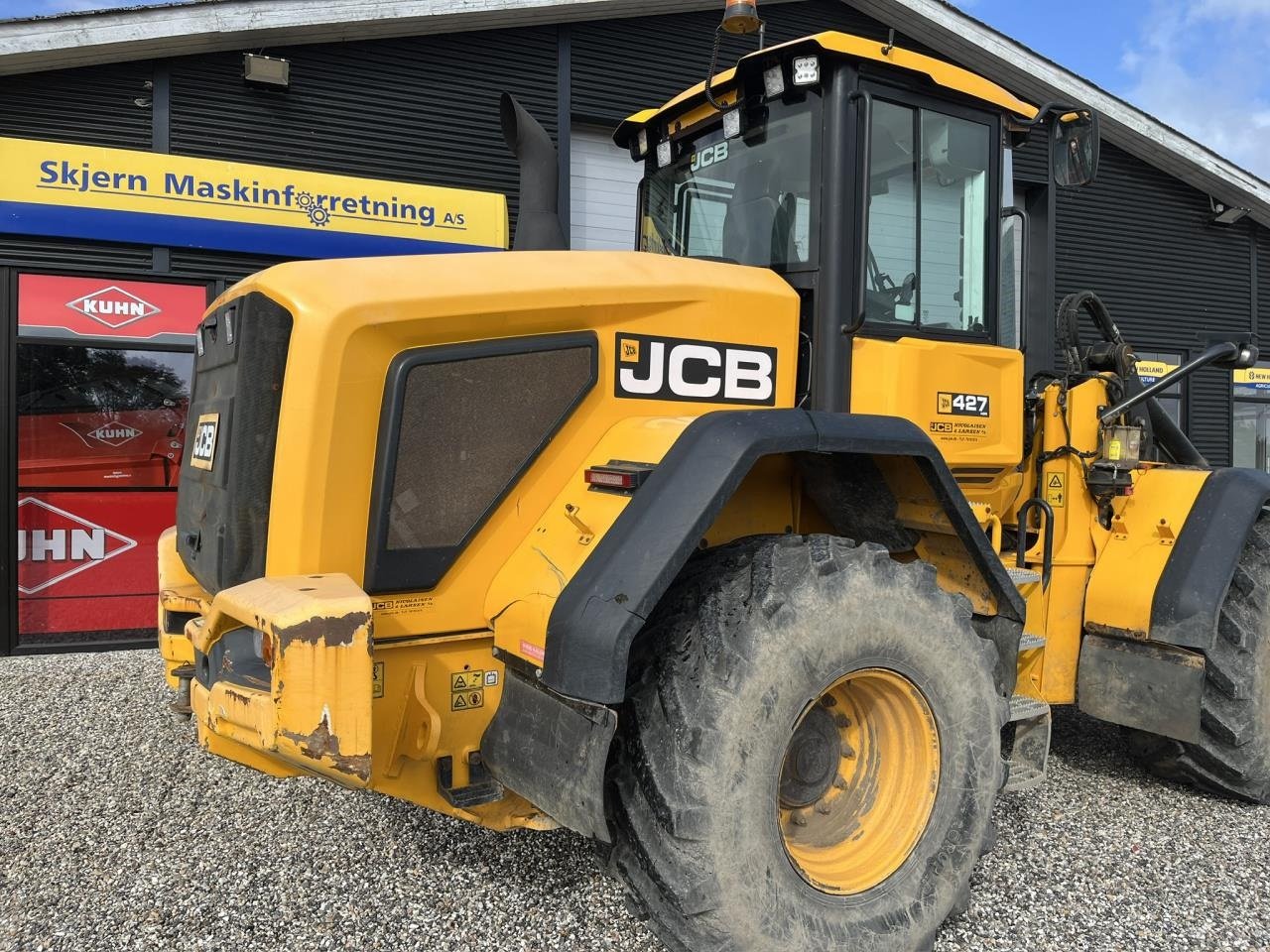 Radlader typu JCB 427 HT, Gebrauchtmaschine v Skjern (Obrázek 11)