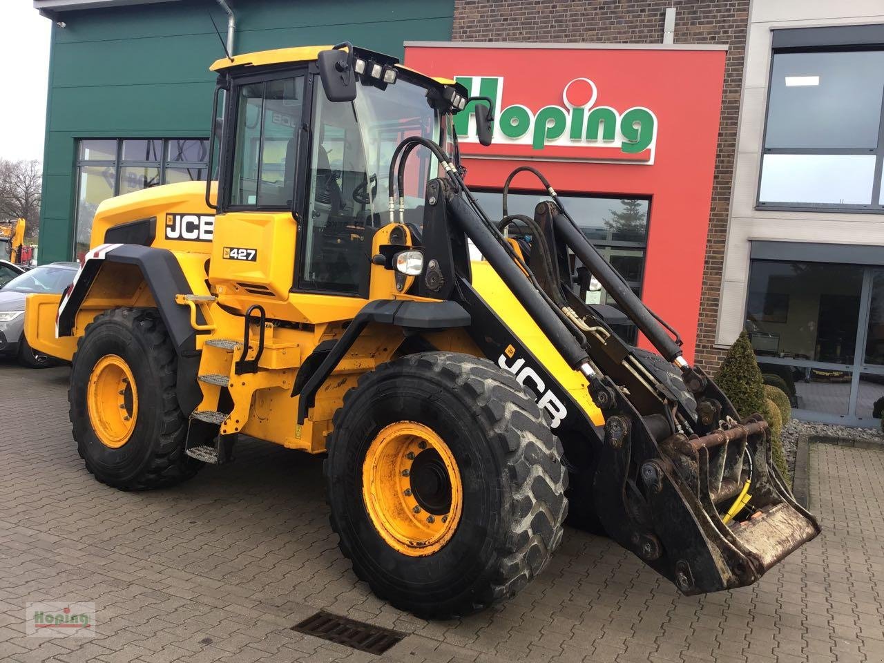 Radlader a típus JCB 427 HT, Gebrauchtmaschine ekkor: Bakum (Kép 2)
