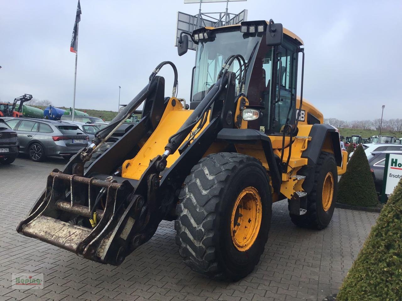 Radlader a típus JCB 427 HT, Gebrauchtmaschine ekkor: Bakum (Kép 4)