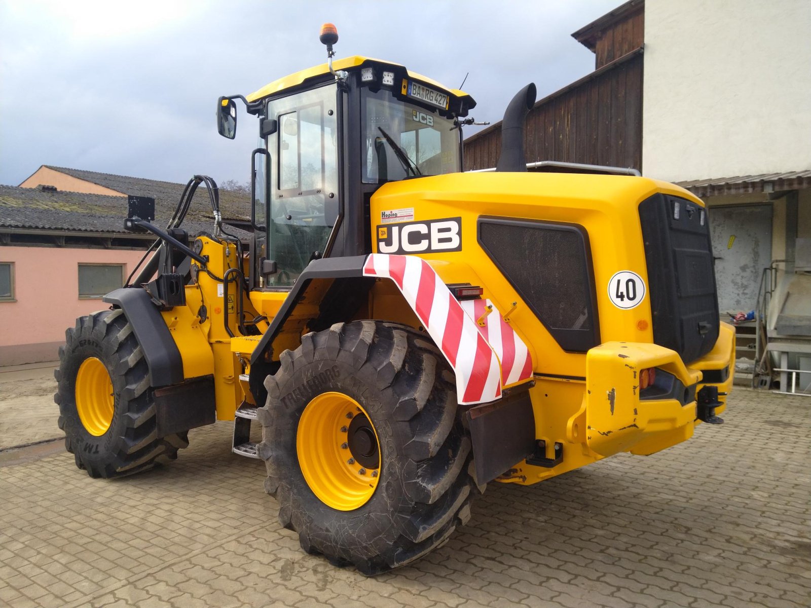 Radlader типа JCB 427, Gebrauchtmaschine в Schesslitz (Фотография 5)