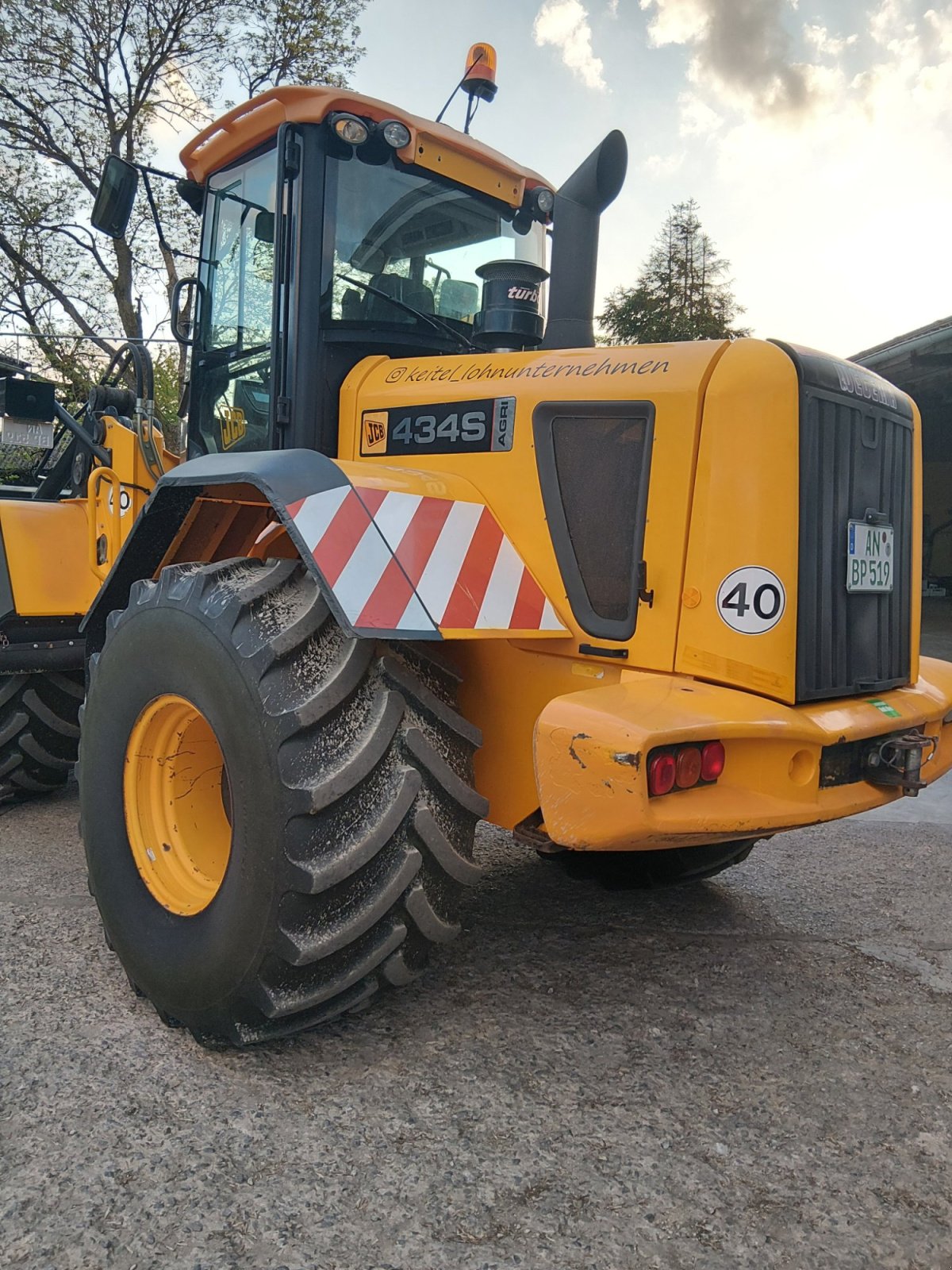 Radlader of the type JCB 434 S Agri, Gebrauchtmaschine in Wörnitz (Picture 1)